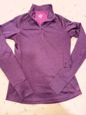 Women's Half-Zip Pullover - Purple